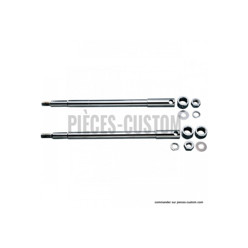 Kit-axe-de-roue-avant-Chromé-pour-Dyna-Softail-et-Touring-FXDWG-ref-DS223033