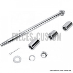 Kit-axe-de-roue-arrière-chromé-pour-Dyna-Glide-ref-02140047