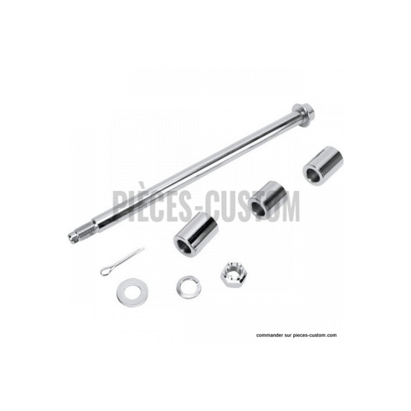Kit-axe-de-roue-arrière-chromé-pour-Dyna-Glide-ref-02140047