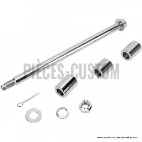 Kit-axe-de-roue-arrière-chromé-pour-Dyna-Glide-ref-02140047