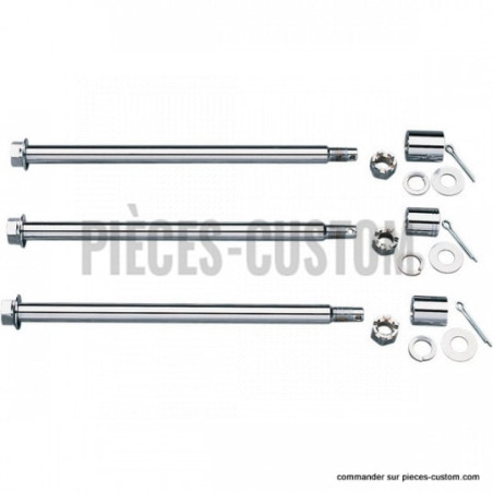 Kit-axe-de-roue-arrière-chromé-pour-Dyna-Glide-ref-DS223050