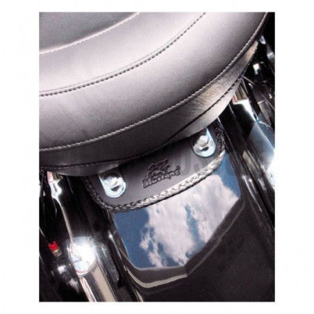 Mini-plastron-finition-Noir-Mustang-pour-Softail-Touring-de-1997-à-2021-ref-537379