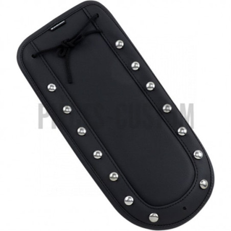 Plastron-Saddlemen-noir-clouté-pour-Softail-FXST-et-FLST-de-2000-à-2006-ref-14050271