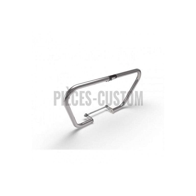 Pare-cylindre-trapezium-chrome-Royal-Enfield-pour-Meteor-350-Classic-350-ref-KXA00008