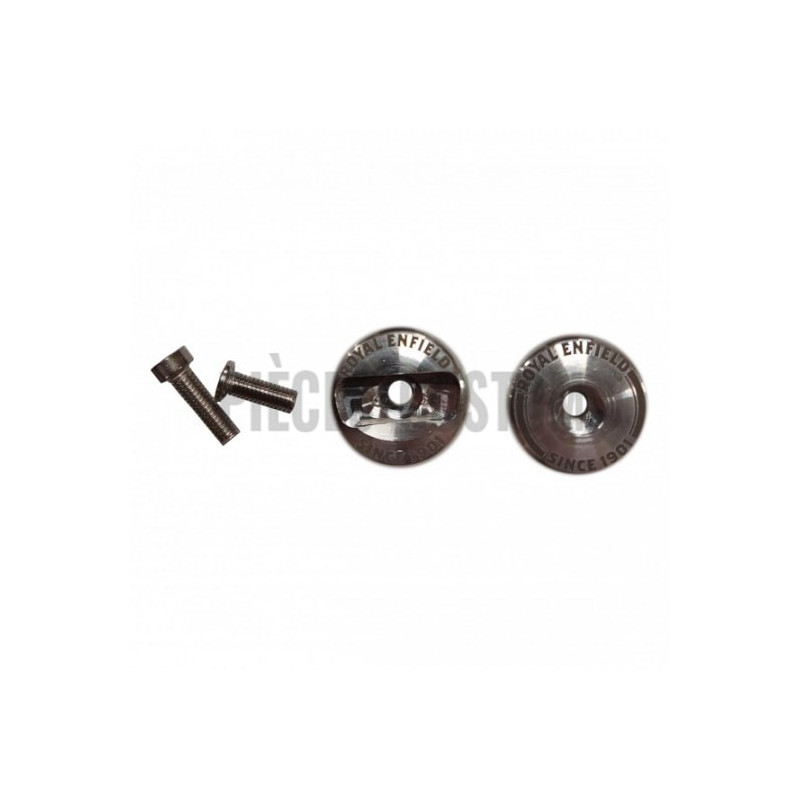 Embouts-de-guidon-décapsuleur-Silver-pour-Royal-Enfield-650-ref-EMBGDECAP650