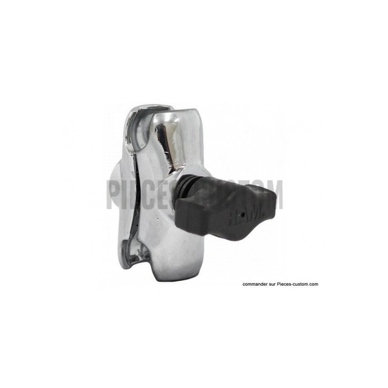Bras-de-support-chromé-Court-60-mm-ref-893909