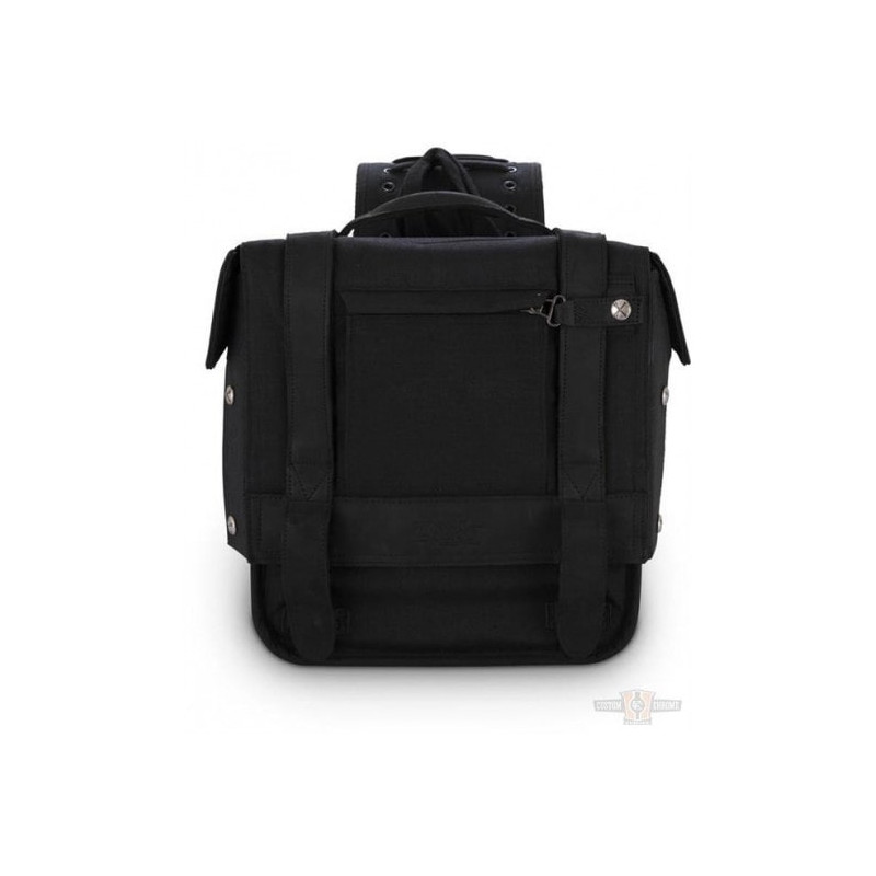 Sacoches-cavalières-par-Burly-Voyager-finition-Noir-Cordura-ref-913823