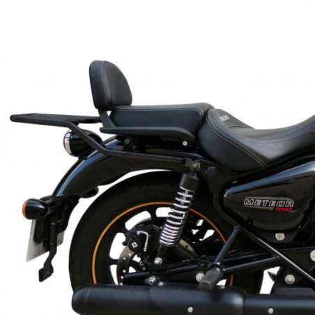 Porte-paquet-noir-pour-Royal-Enfield-Meteor-350-ref-1772NE