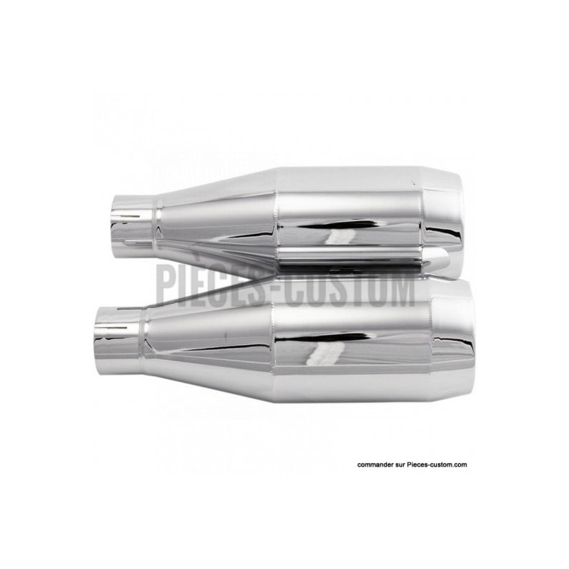 Silencieux-Slip-On-Chrome-Indian-scout-de-2015-à-2022-ref-18112902
