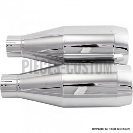 Silencieux-Slip-On-Chrome-Indian-scout-de-2015-à-2022-ref-18112902