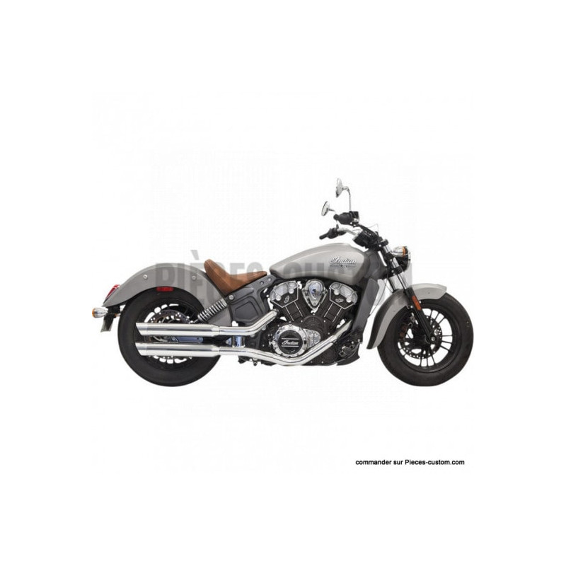 Silencieux-Classic-3-pouces-Chrome-Indian-2015-à-2021-ref-18112905
