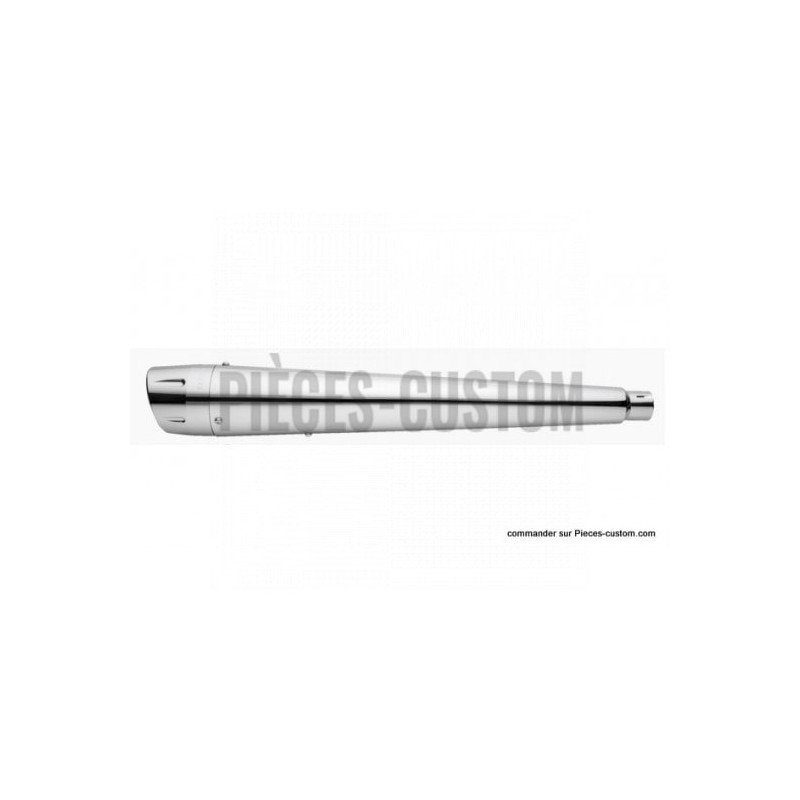 Silencieux-Combat-4-pouces-et-demi-Chrome-Indian-de-2014-à-2017-ref-IIN00051