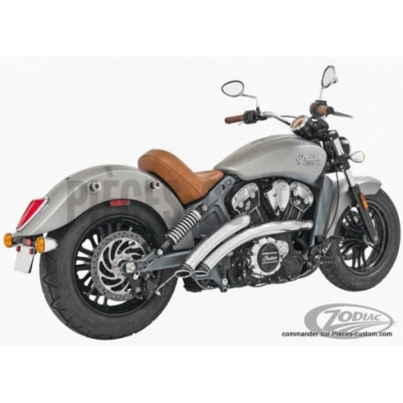 Echappement-Radical-Chrome-Noir-Scout-de-2015-à-2024-ref-IIN00075