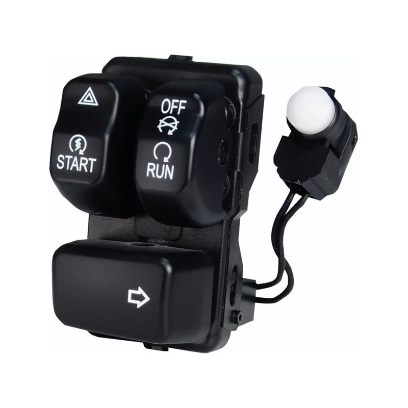 Module-de-commande-de-guidon-côté-droit-noir-CAN-bus-pour-Softail-FXD-XL-ref-06160385