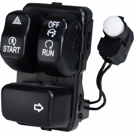Module-de-commande-de-guidon-côté-droit-noir-CAN-bus-pour-Softail-FXD-XL-ref-06160385