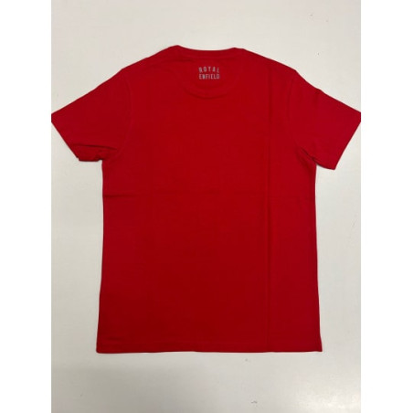 Tee-Shirt-Homme-par-Royal-Enfield-1901-Rouge-ref-RLATSA230346