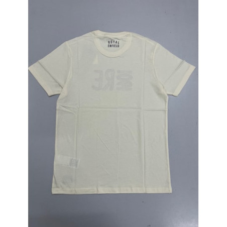 Tee-Shirt-Homme-par-Royal-Enfield-1901-Blanc-ref-RLATSA230338