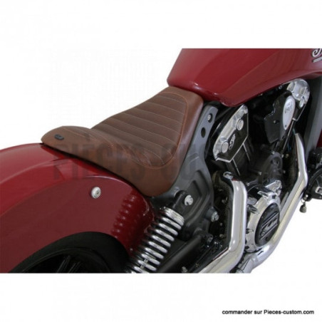 Selle-solo-RSD-Enzo-marron-pour-Indian-2015-2024-ref-08020881