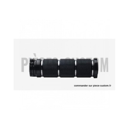 Poignées-Stroker-en-Aluminium-finition-Noir-pour-modèles-de-1973-à-2020-ref-604980
