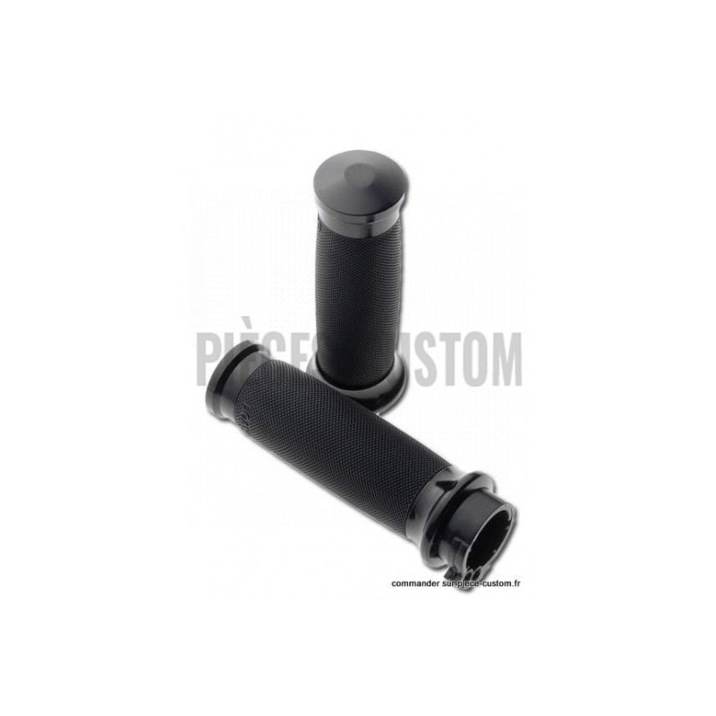 Poignées-noir-anodisé-Custom-Contour-par-Avon-pour-modèles-de-1973-à-2020-ref-610381