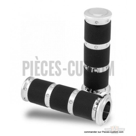 Poignées-Performance-Machine-XLS-Chrome-pour-modèles-de-1973-à-2020-ref-889582