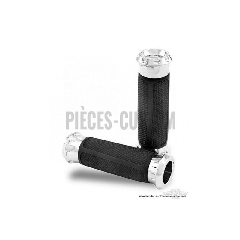 Poignées-Performance-Machine-Overdrive-Chrome-pour-modèles-de-1973-à-2020-ref-889586