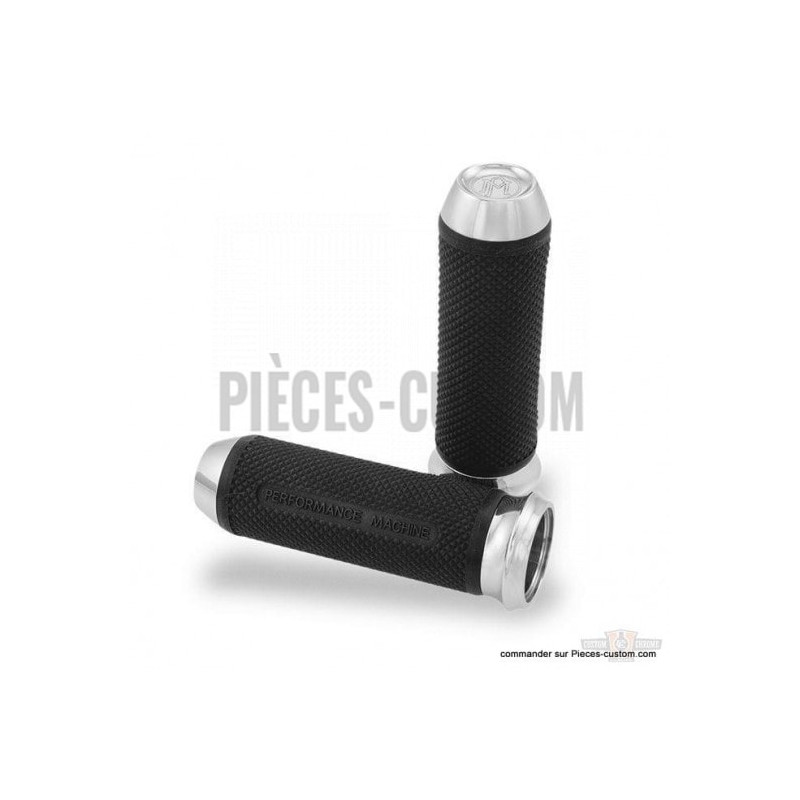 Poignées-PM-Elite-Chrome-pour-commandes-électroniques-de-2008-à-2024-ref-653817