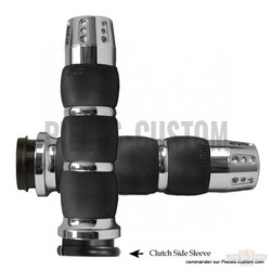 Poignées-Avon-Gatlin-Chrome-pour-commandes-électroniques-de-2008-à-2024-ref-610841