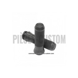 Poignées-Custom-Noir-par-Drag-Specialties-pour-modèles-de-2008-à-2024-ref-06301615