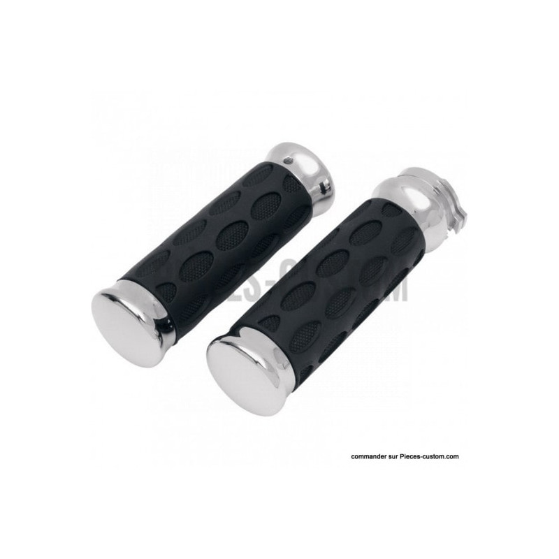 Poignées-Hotop-Designs-Custom-chrome-pour-commandes-électroniques-de-2008-à-2024-ref-06300739