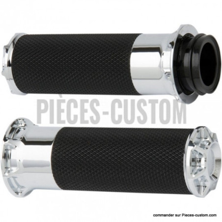 Poignées-Ness-Fusion-Beveled-chrome-pour-modèles-de-1973-à-2021-ref-06301162