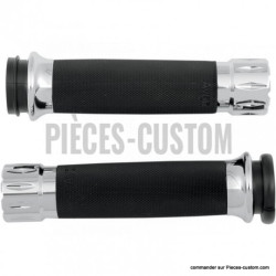 Poignées-Avon-Custom-Rival-Chrome-pour-commandes-électroniques-de-2008-à-2024-ref-06301179