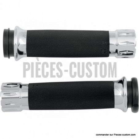 Poignées-Avon-Custom-Rival-Chrome-pour-commandes-électroniques-de-2008-à-2024-ref-06301179