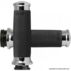Poignées-Avon-Custom-Contour-Chrome-pour-commandes-électroniques-de-2008-à-2024-ref-06301704
