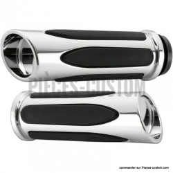 Poignées-Deep-Cut-Chrome-Ness-pour-modèles-de-1973-à-2022-ref-06300976