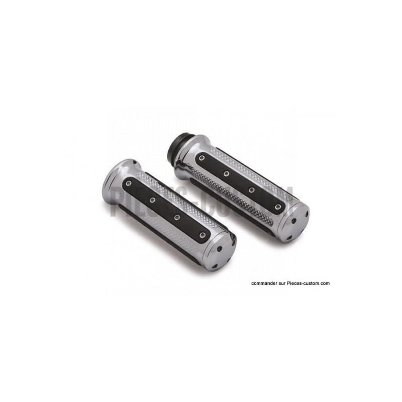 Poignées-Heavy-Industry-chrome-pour-commandes-électroniques-de-2008-à-2023-ref-776122