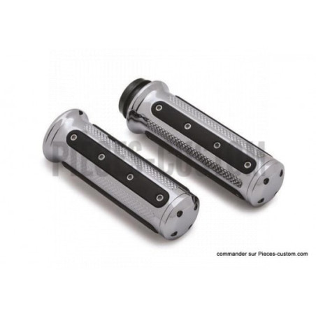 Poignées-Heavy-Industry-chrome-pour-commandes-électroniques-de-2008-à-2023-ref-776122