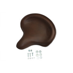 Selle Solo Style Corbin Gentry en cuir marron foncé