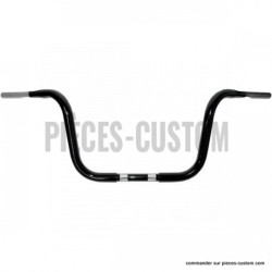 Guidon-Ape-Hanger-de-10-pouces-noir-pour-FLHR-de-2008-à-2022-ref-06011240