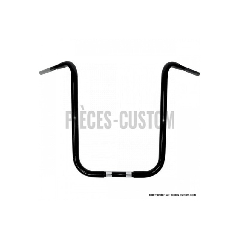 Guidon-Ape-Hanger-de-20-pouces-noir-pour-FLHR-2008-à-2022-ref-06011247