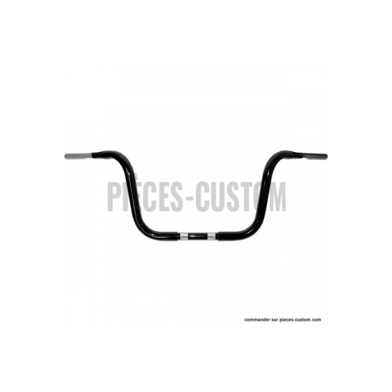Guidon-Ape-Hanger-de-12-5-pouces-noir-pour-FLHR-de-2008-à-2022-ref-06012740