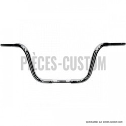 Guidon-Ape-Hanger-de-10-pouces-chromé-pour-FLHR-de-2008-à-2022-ref-06012739