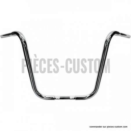 Guidon-Ape-Hanger-de-16-pouces-chromé-pour-FLHR-de-2008-à-2022-ref-06012735