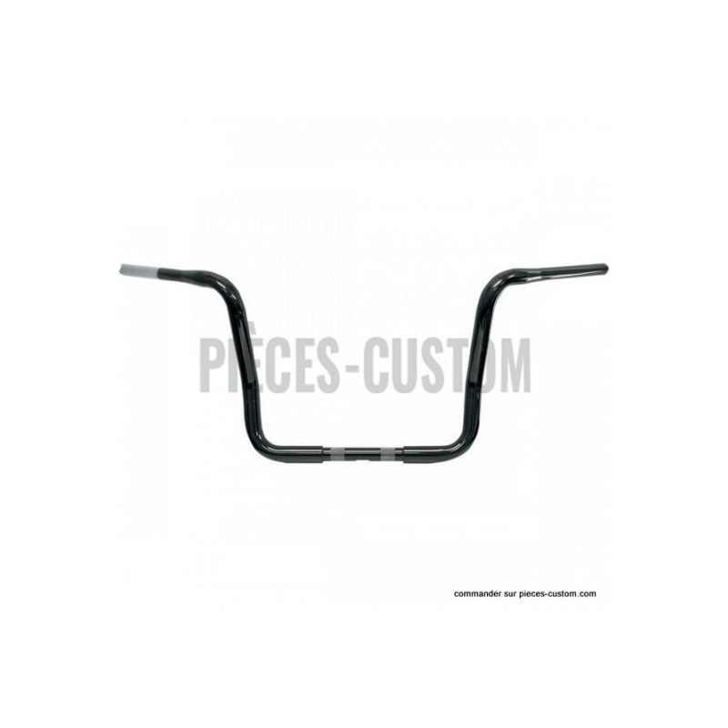 Guidon-Ape-Hanger-de-17-pouces-noir-pour-FLHT-de-2008-à-2024-ref-06012747