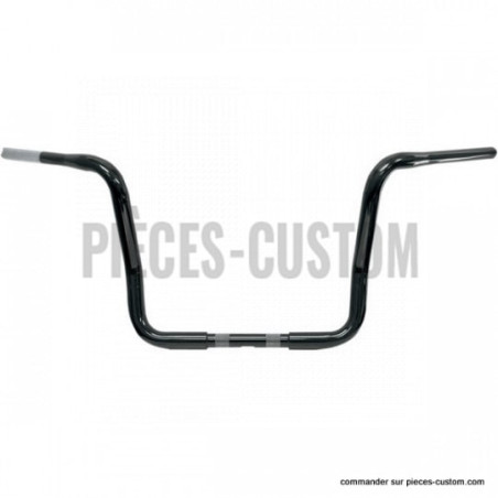 Guidon-Ape-Hanger-de-17-pouces-noir-pour-FLHT-de-2008-à-2024-ref-06012747