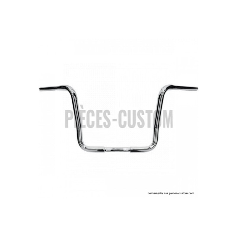 Guidon-Ape-Hanger-de-13-pouces-chromé-pour-FLHT-de-2008-à-2024-ref-06012744
