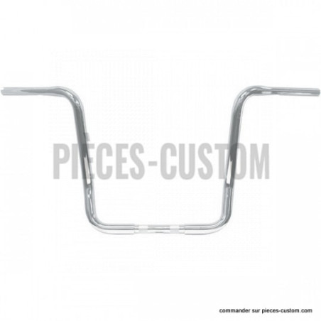 Guidon-Ape-Hanger-de-17-pouces-chromé-pour-FLHT-de-2008-à-2024-ref-06012746