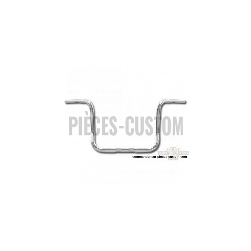 Guidon-Ape-Hanger-12-5-pouces-Chrome-pour-Touring-de-1984-à-2024-ref-693756