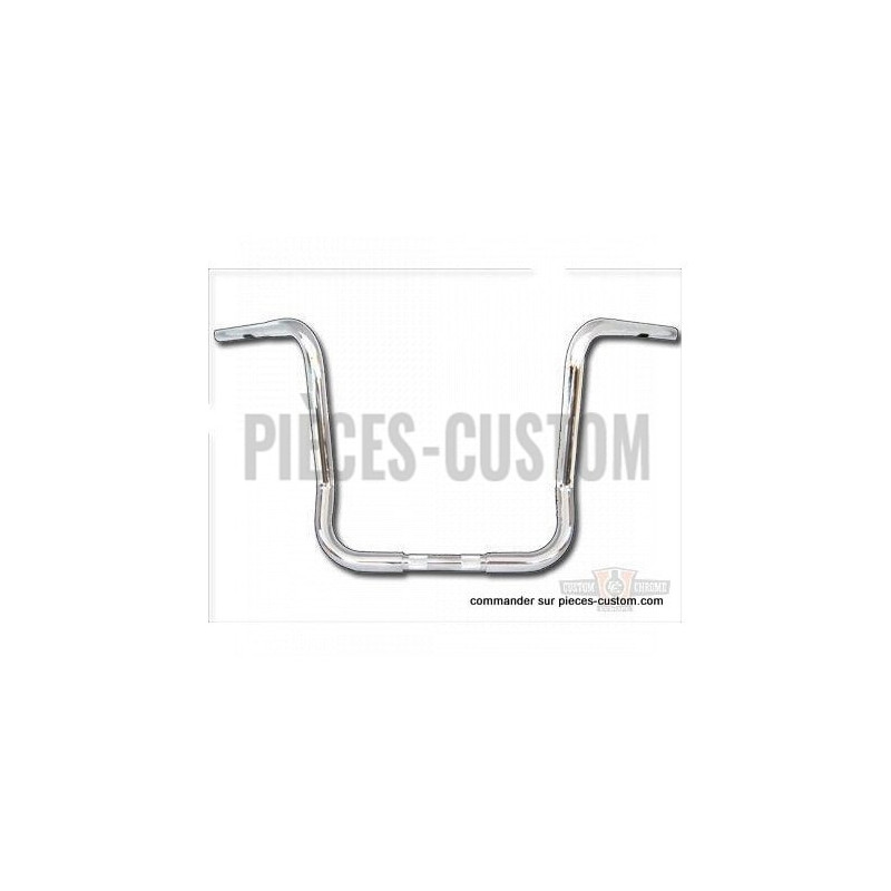 Guidon-Ape-Hanger-14-pouces-Chrome-pour-Touring-de-1984-à-2024-ref-693574