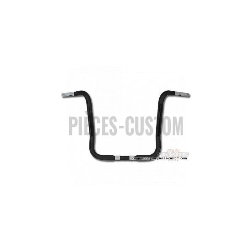 Guidon-Ape-Hanger-14-pouces-Noir-pour-Touring-de-1984-à-2024-ref-693729
